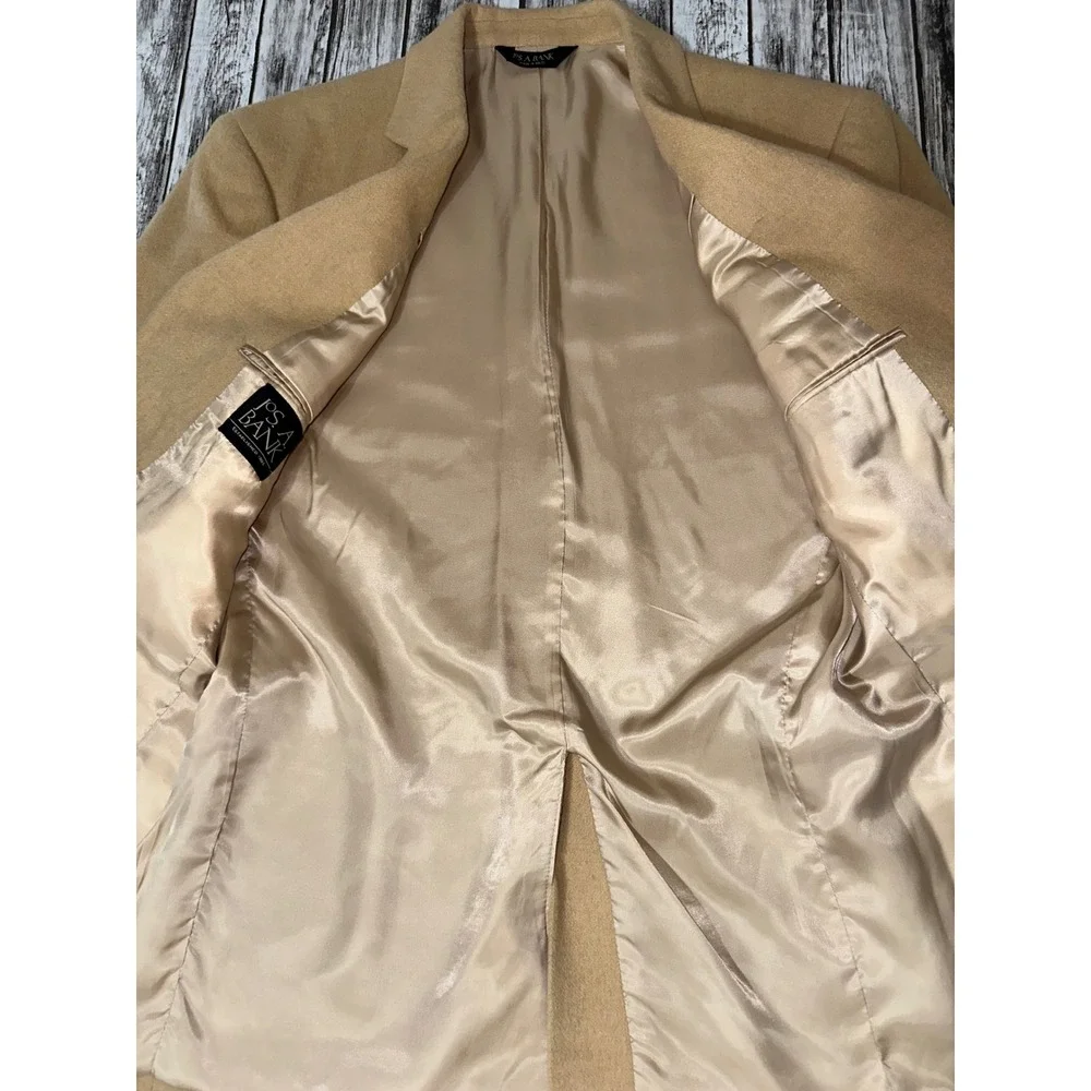 Jos. A Bank 100% Camel Hair Blazer Sports‎ Jacket Size 41R Dressy